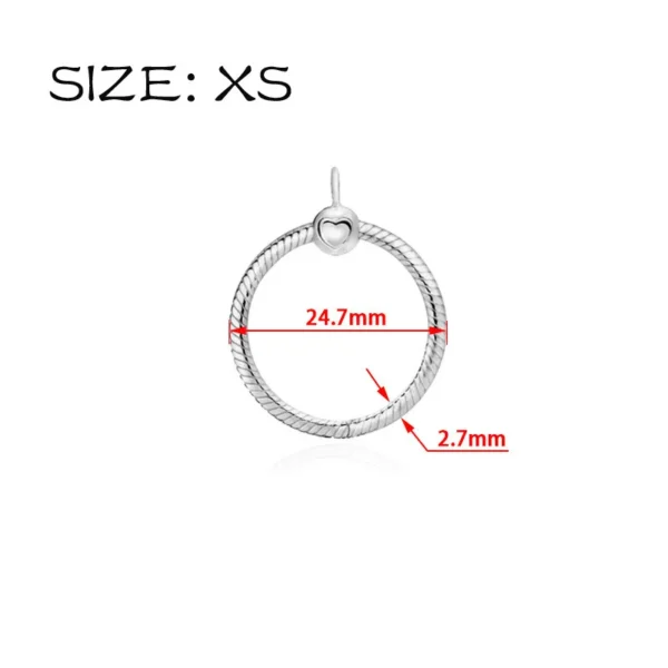 925 Sterling Silver Necklace Fit Original Pandora Pendants 50-60cm Adjustable Length Thin Necklace Women Fashion Jewelry Gift - Image 4