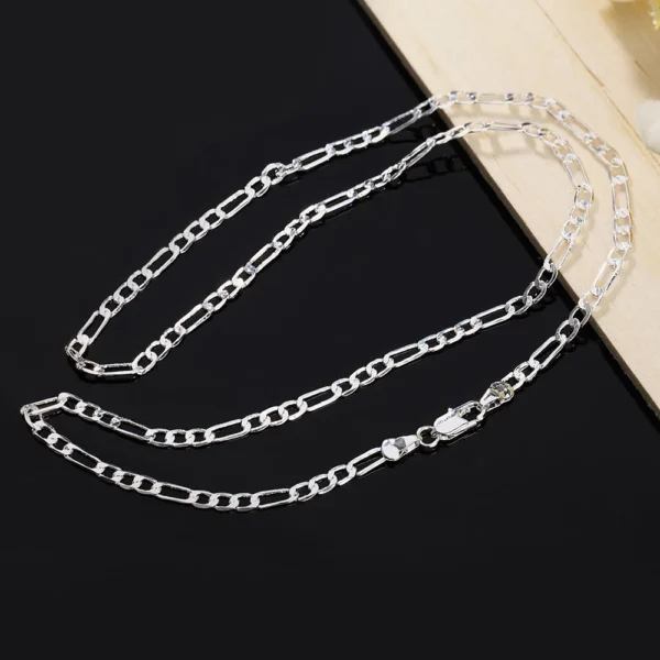 925 Sterling Silver 16/18/20/22/24/26/28/30 Inch Chains Necklace For Women Men Luxury Designer Jewelry Chshine - Image 4