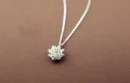 925 Sterling Silver lotus Necklaces & Pendants For Women High Quality Sterling-silver-jewelry