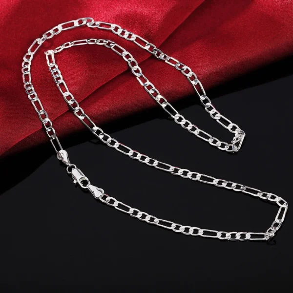 925 Sterling Silver 16/18/20/22/24/26/28/30 Inch Chains Necklace For Women Men Luxury Designer Jewelry Chshine - Image 5