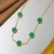 green necklace