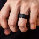 Men's Comfortable Silicone Ring - Durable, Flexible Band for Active Lifestyles | Perfect Gift for Dad & Athletes