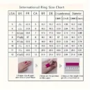 Copper Nails Zircon Series Rings Street Hip-Hop Cool Style INS Niche Design For Girls Holiday Gifts