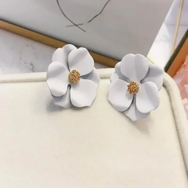 Delysia King Flower Earrings - Image 2