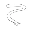 925 Sterling Silver Vintage Braided Sweater Chain Twist-off Detachable Men's and Women's Punk Jewelry Accessories